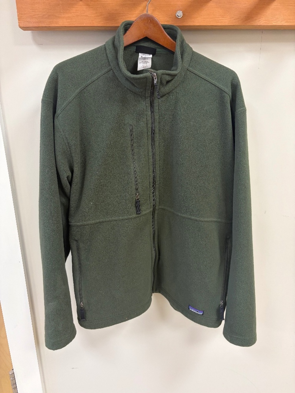 Green Patagonia Fleece - Men's L
